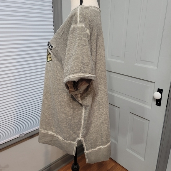 ✨ LANE Bryant Embroidered Mesh Ruffled Sleeve Top - Picture 3 of 5